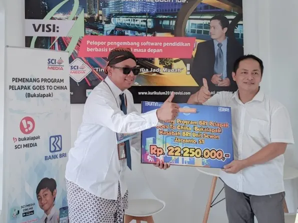 Penghargaan Pemenang Bukalapak Goes to China Bank BRI 2022